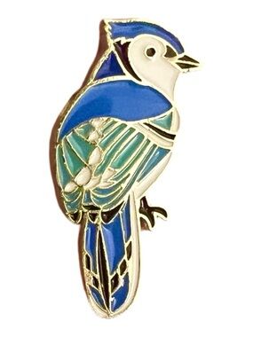 Blue Jay Enamel Pin/Brooch - Toronto Baseball Sports Blue Jays Memorabilia